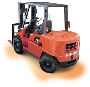 上海日产(NISSAN)5吨汽油平衡重叉车 F04B50UT