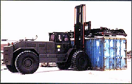加拿大升王叉车(LIFTKING)10.455吨军用集装箱堆高机 LK20C_港机网