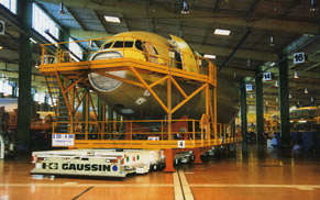 法国Gaussin 44 500 kg工业特种拖车