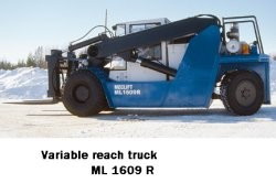 芬兰Oy Meclift ML 5016SR Side Reach Stacker侧面伸缩臂叉车 ML 5016SR