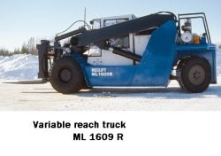 芬兰(Oy Meclift)ML1609R伸缩臂叉车叉车 ML1609R