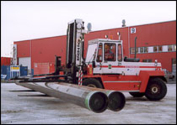 瑞典斯维叉车(SVETRUCK)16吨钢卷专用搬运叉车 16120-38