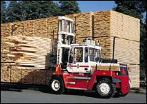 瑞典斯维(SVETRUCK)16吨木材专用搬运叉车 1660-35_港机网