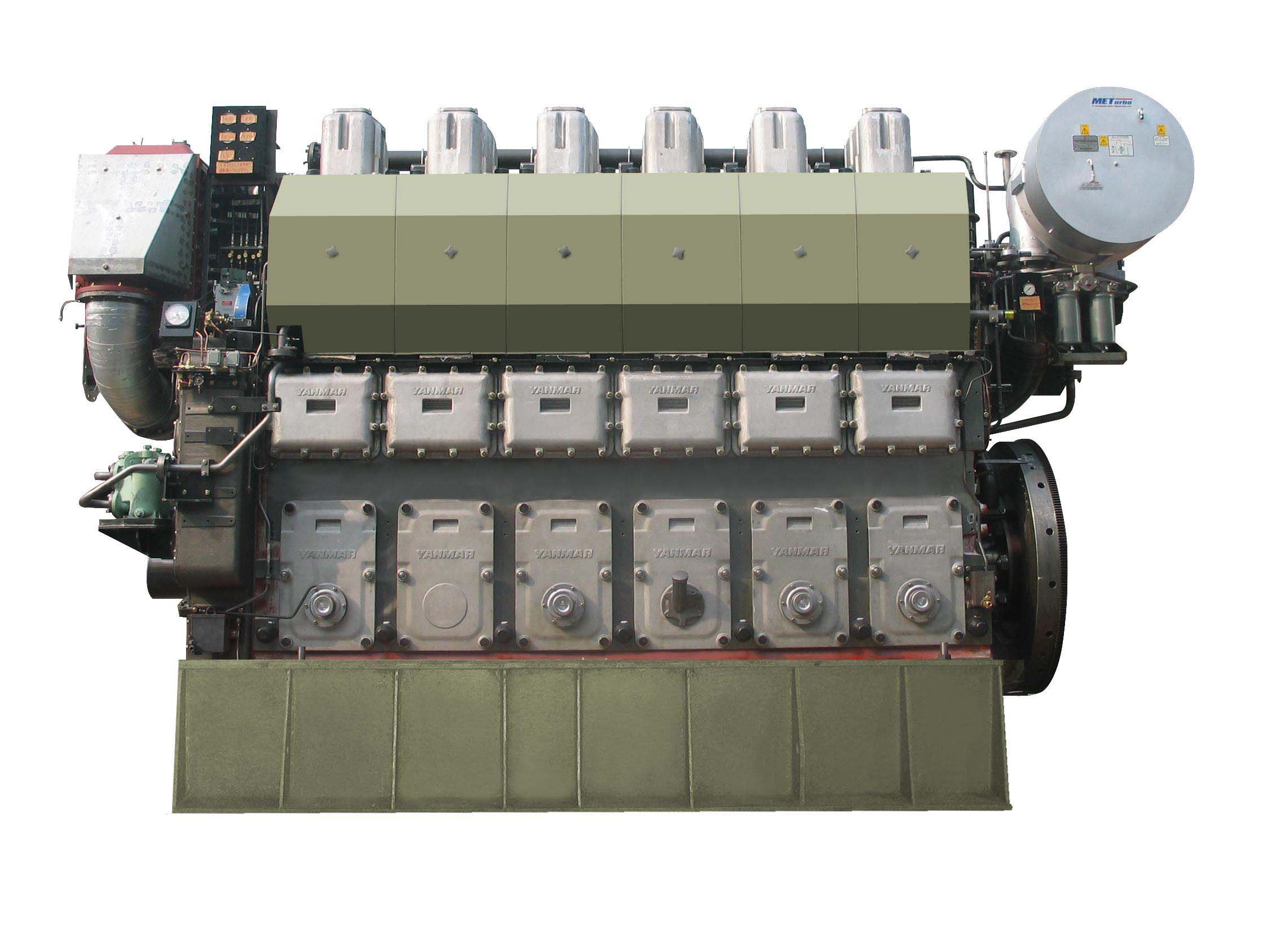 淄柴:N330系列 船用柴油机 6N330 (2207-2574kW)