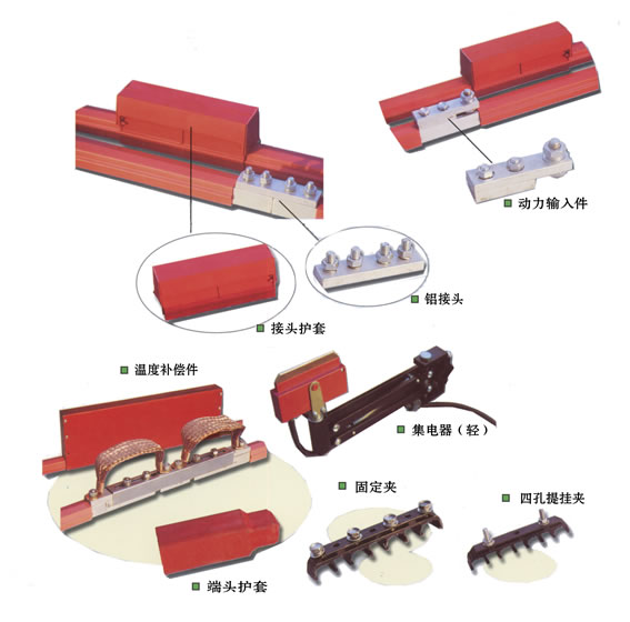 济南德玛DMHX滑导线通用零部件