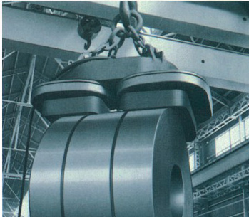 岳阳强力MW16系列吊运钢带卷用电磁铁
