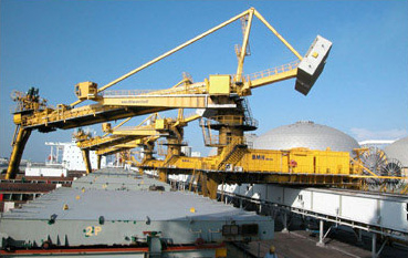 瑞典BMH Marine时煤卸船机_港机网
