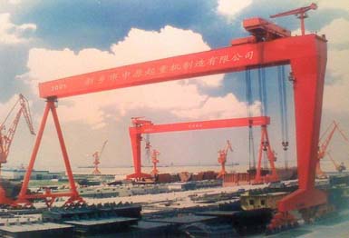 新乡市中原MEC2X150+100t-40m门式起重机