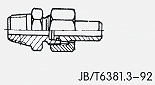 锥密封焊接式直通园锥管螺纹管接头 JB/T6381。3-92