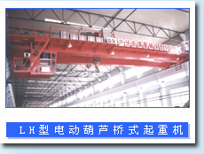 晋昌起重:LH型电动葫芦双梁起重机 LH型