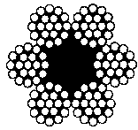 咸阳石油钢管钢绳公司:点接触绳