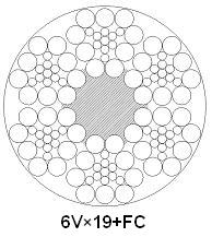 贵州巨龙:异型股钢丝绳 6V×19