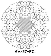 贵州巨龙:异型股钢丝绳 6V×37