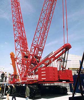 特雷克斯(Terex)(三河):轮胎式桁架臂起重机 CC 1800-1