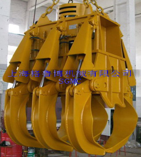 电动液压矩型抓斗 DYD系列_港机网 电动液压矩型抓斗 DYD系列_港机网