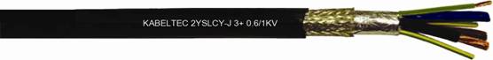 2YSLCY-J3+/2YSLCYK-J3+带有铜丝编织层屏蔽的电机连接电缆