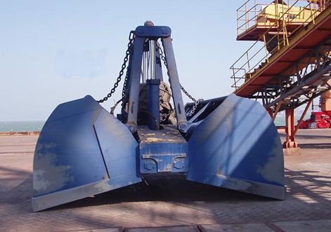 电动液压双瓣抓斗 全球联保 DYS系列_港机网 电动液压双瓣抓斗 全球联保 DYS系列_港机网