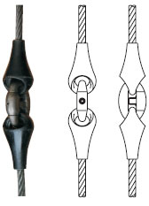 梨形绳套，卸扣，抓斗提升链