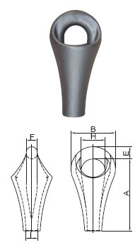 梨形绳套，卸扣，抓斗提升链