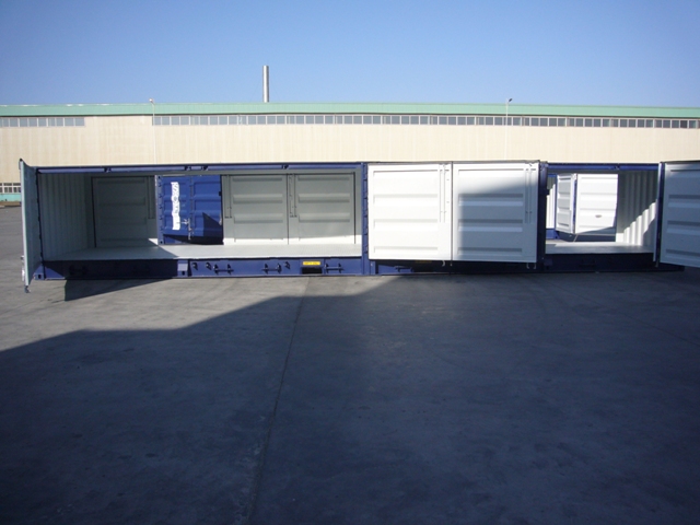 40英尺侧开门集装箱