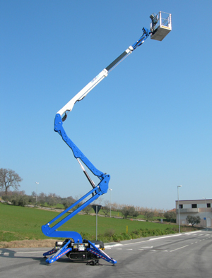 意大利bluelift18米蜘蛛式高空车