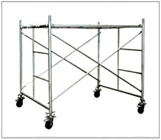 销售租凭梯式移动脚手架厂家 齐全