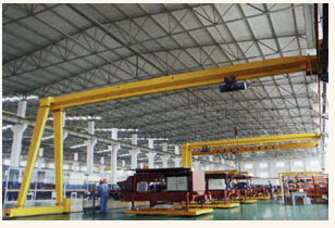 安徽马鞍山单梁门式起重机 L型