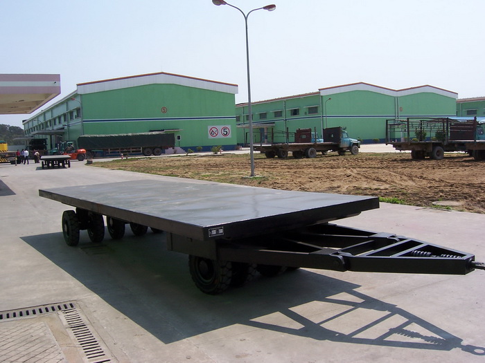 全挂平板拖车、平板车、全挂车、全挂平板拖车、厂内运输车 PC