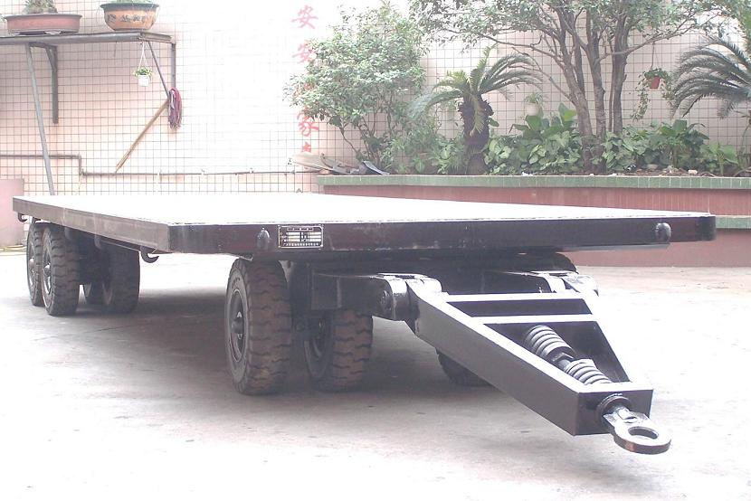 厂内物流运输平板车、全挂车、平板车、全挂平板拖车 PC