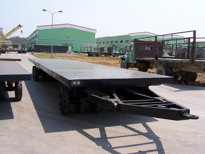 厂内物流运输平板车、全挂车、平板车、全挂平板拖车 PC