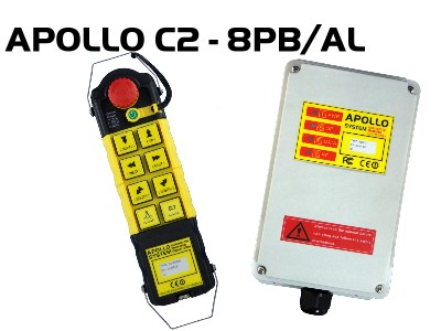 起重机用遥控器 台湾APOLLO C2-8PB/AL C2-8PB/AL