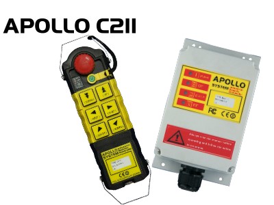 供应吊车用工业遥控器 台湾进口APOLLO C211 C211