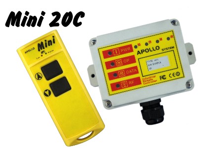 供应阿玻罗Mini20C工业设备用遥控器 工业无线遥控器 Mini20C