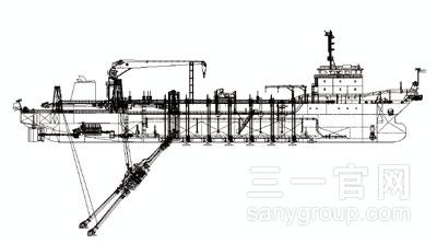 耙吸式挖泥船
