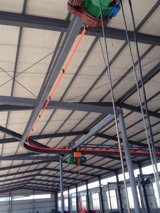 曲线轨道起重机 弧形轨道曲率半径最小的起重电动葫芦厂家 曲线弧形轨道_港机网 曲线轨道起重机 弧形轨道曲率半径最小的起重电动葫芦厂家 曲线弧形轨道_港机网