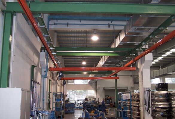 悬挂单梁起重机 遵循标准化kbk轻轨柔性起重机北京安装 KBK悬挂型_港机网 悬挂单梁起重机 遵循标准化kbk轻轨柔性起重机北京安装 KBK悬挂型_港机网