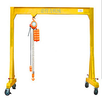 龙门式起重机 DL-2型可升降起重龙门架安装 DL型起重龙门架_港机网 龙门式起重机 DL-2型可升降起重龙门架安装 DL型起重龙门架_港机网