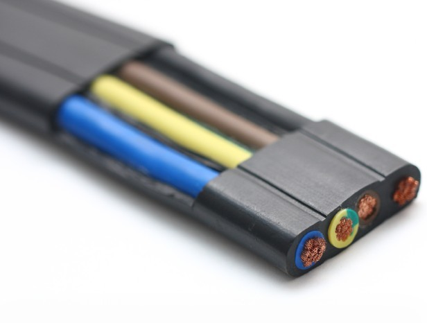 欧式起重机电缆 扁电缆 柔性扁电缆 YFFBG YFFB