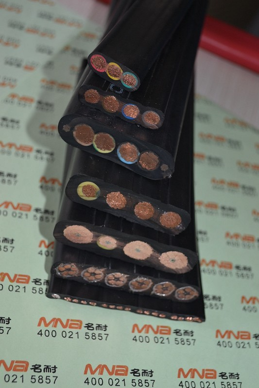 扁电缆 起重机电缆 首选名耐电缆 YFFB YFFBG