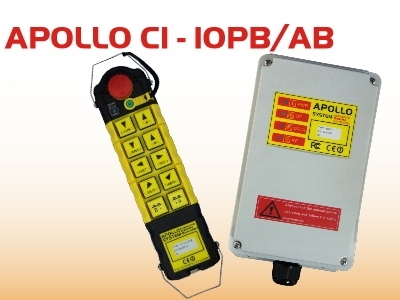 APOLLO C1-10PB/AB工业无线遥控器 C1-10PB/AB_港机网