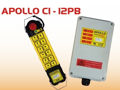 APOLLO C1-12PB工业无线遥控器 C1-12PB_港机网