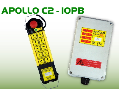 APOLLO C2-10PB工业无线遥控器 C2-10PB_港机网